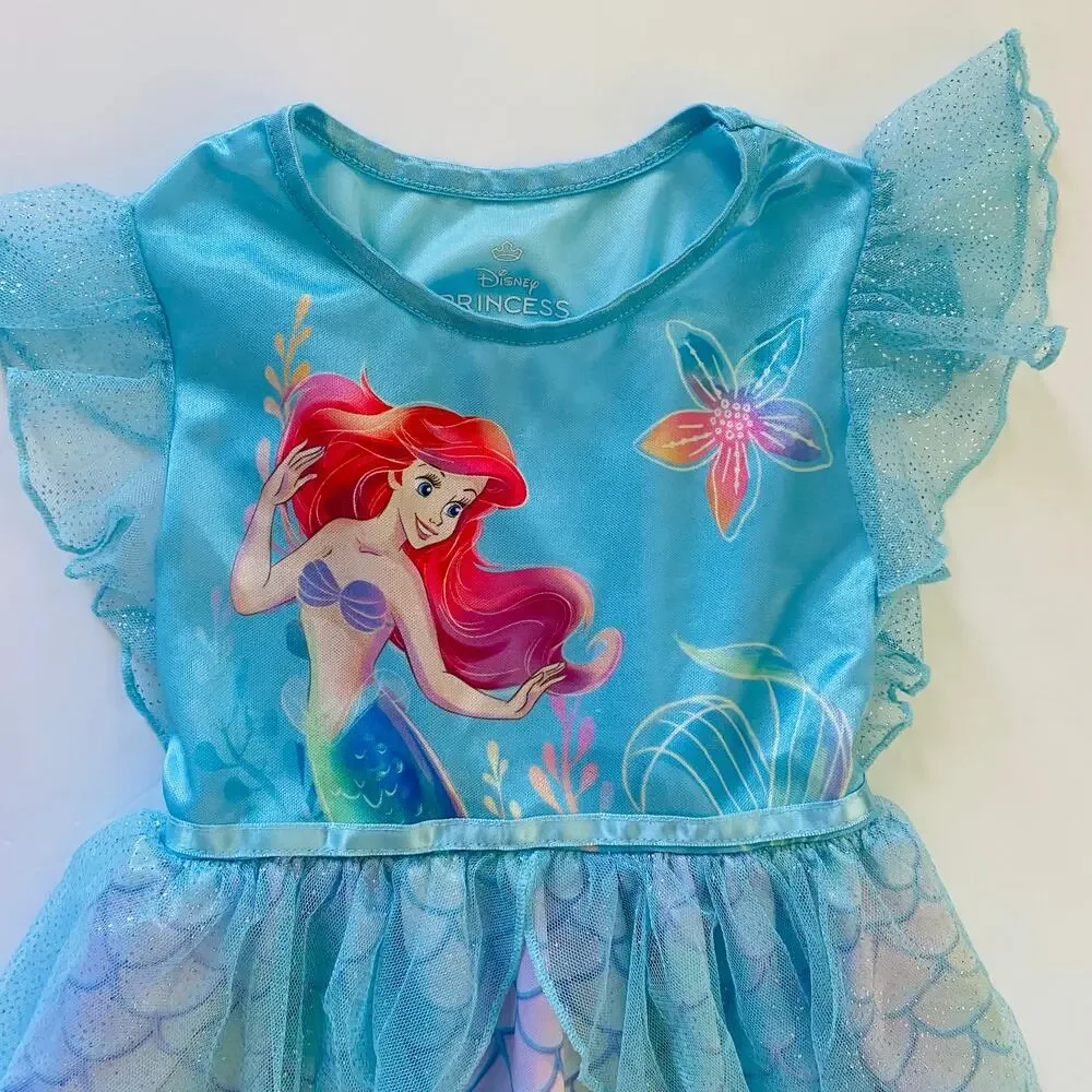 Disney | Little Mermaid Nightgown GUC 6 - Picture 2 of 8